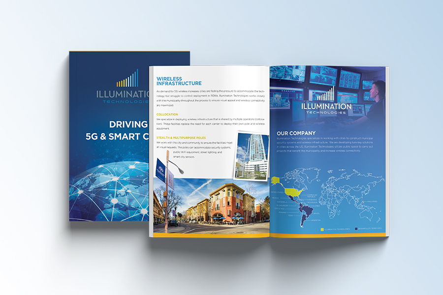 Brochure Design Tech Company - Illumination Technologies