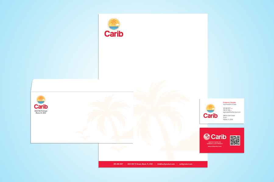 Corporate Stationery Design - Carib