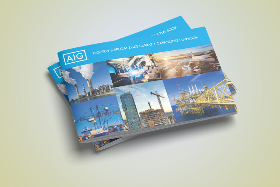 Booklet Brochure Design - AIG Insurance