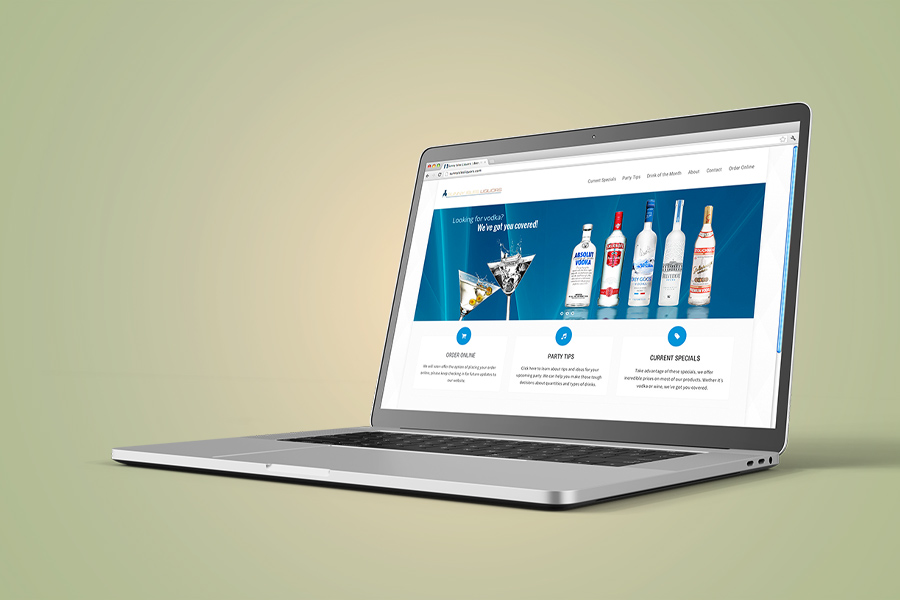 Liquor Store Website Design - Sunny Isles Liquors