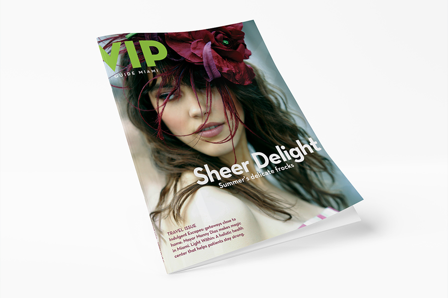Magazine Design and Layout - VIP Guide Miami Magazine