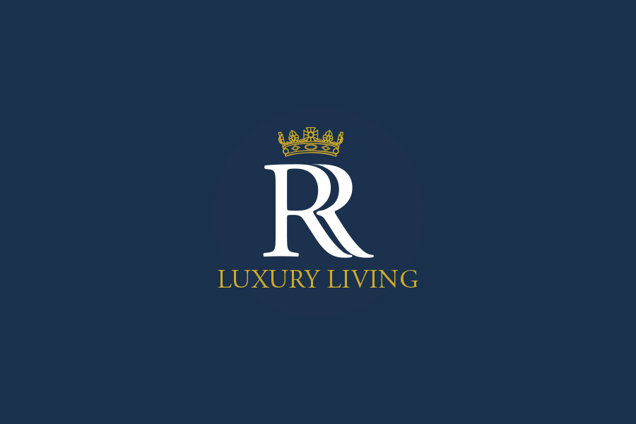 Real Estate Logo Design - RR Luxury Living