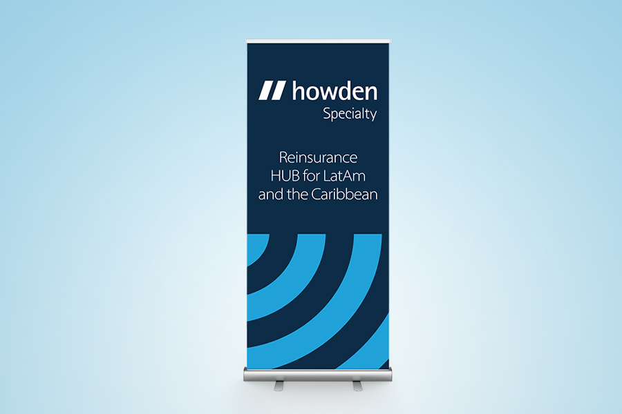 Retractable Trade Show Banner Design - Howden Specialty