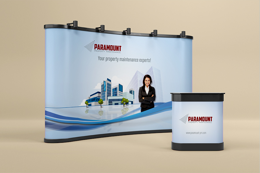 Trade Show Booth Design - Paramount Property Maintenance