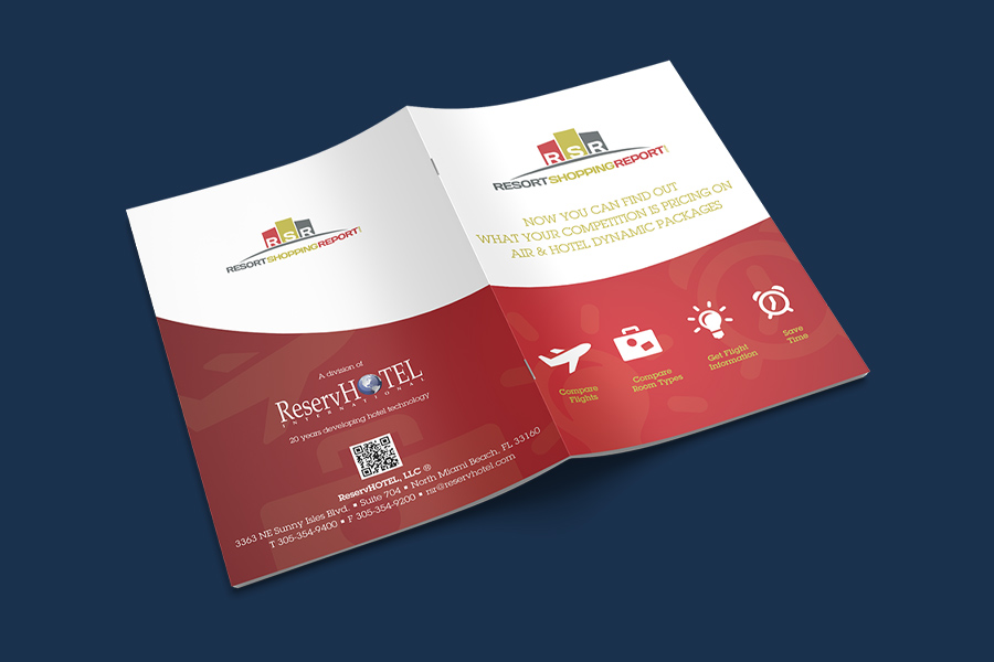 Booklet Brochure Design - ReservHotel