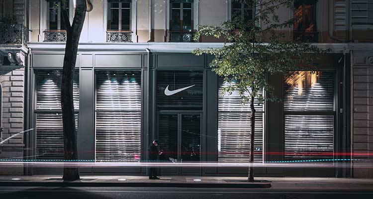 Nike swoosh abstract logo